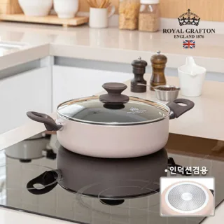로얄그래프톤 크레마 인덕션겸용(IH) 세라믹코팅 전골냄