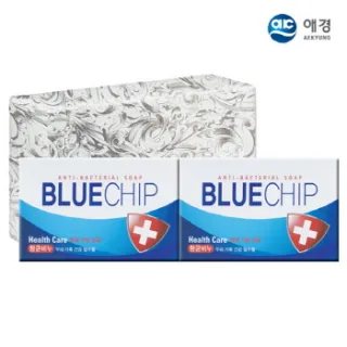 항균 블루칩비누2P 선물포장무료
