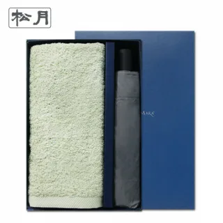 송월 타올우산선물세트 (160g40수호텔무지1+CM 3