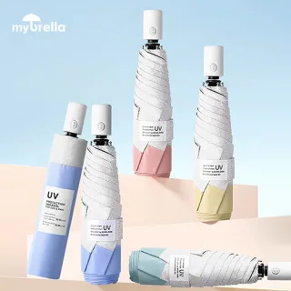 마이브렐라 크리스탈 콤비 6K 3단 자동 경량 양우산(
