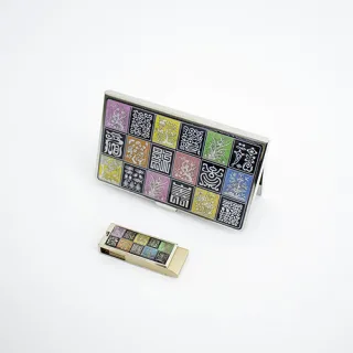 자개 USB + 명함케이스 2종세트 (전통문양)
