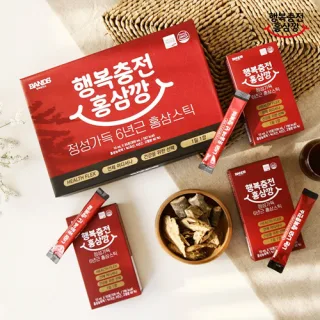 (감동메세지)행복충전 홍삼깡 홍삼스틱 10ml x 30