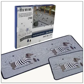 잔디로 매트세트 2P(발매트+주방매트)