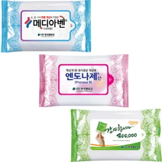 구름핑크 10매 물티슈