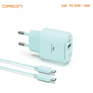 드리온 가정용 GaN PD 20W 2구 CtoC (민트