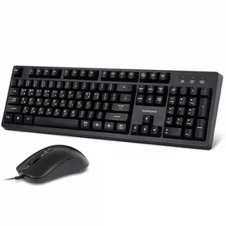 한성컴퓨터 HKM1000K 유선 키보드 마우스 콤보