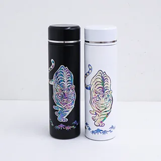 나빌레라 호랑이 자개텀블러 500ml 