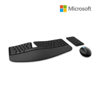 Microsoft 스컬프트 어고노믹 무선 데스크톱 키보