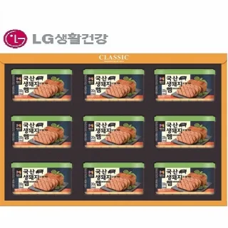 국산생돼지고기로 만든햄 39호 목우촌 선물세트 (쇼핑백