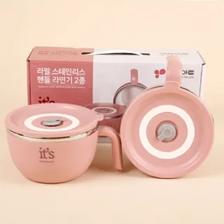 키친아트 라팔 스테인리스 핸들 라면기 (2P)