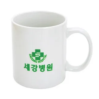 직선백자 머그컵
