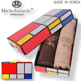 카페 세면타월115g  2P세트