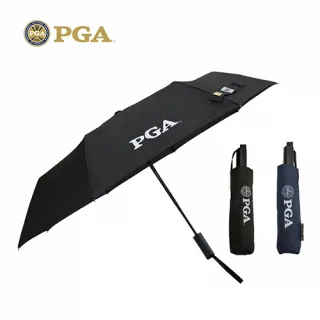 PGA 3단 무지 완전자동우산