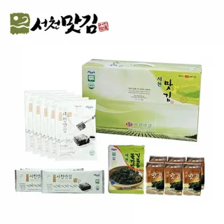[서천맛김] 무가미해초김 10g*10봉+식탁김 13g*