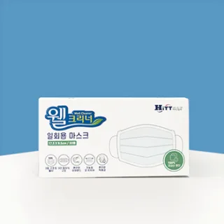 웰크리너 일회용마스크