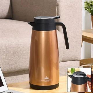 영국R. 보온보냉포트 1.5L 메탈골드