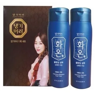 댕기머리 상쾌한 타입 화온샴푸 2종세트 