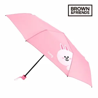 라인프렌즈 3단 55 빼꼼 (코니) 우산
