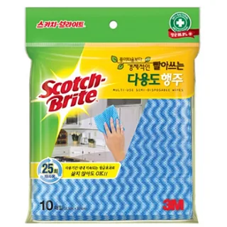 [3M]빨아쓰는 다용도 행주(10매)