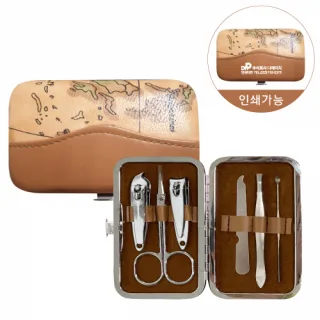 손톱깎이 6종세트 (카멜 세계지도)