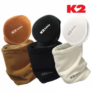 2026년형 K2 정품 방한용품 버닝세트(귀마개+넥워머