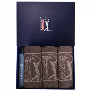 PGA 3단7k완전자동블랙메탈+170g죽사타올3p 세트