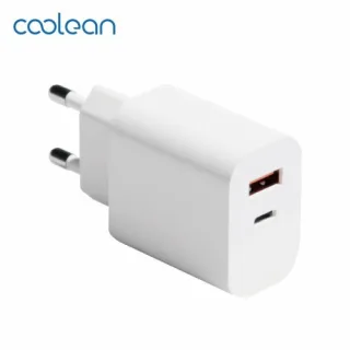 쿨린 25W 2포트 초고속 충전기 225 