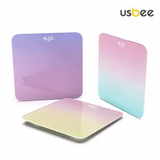 USBEE 유즈비 파스텔 LED 체중계 2세대