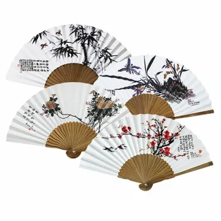 오죽선 흑선 (중/기성) 전통부채