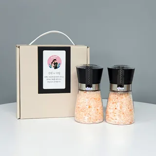 히말라야 핑크솔트 그라인더 210g  2P세트 S