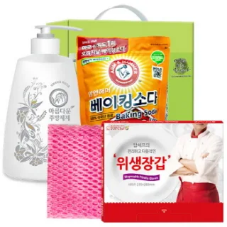 친환경 아름다운주방세제500펌프 베이킹소다500리필 정