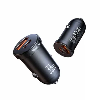 맥도도 33W PD 미니 2포트 LED 차량용 고속충전