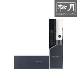 송월 SW 2단 모던체크 우산1p+호텔컬렉션 톤 타올1