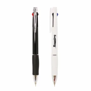 코리아 니들 트라이3색 블랙&화이트 0.7mm