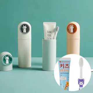 달토끼 여행 어린이 치약 칫솔세트 3종