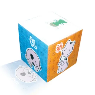 메모형 측면컬러 전사메모지 (M8080)