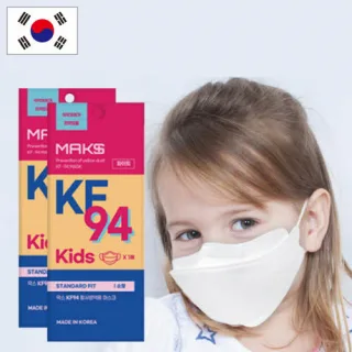 [국산] 막스 KF94 마스크 (화이트, 소형, 아동용