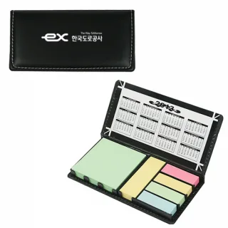 4색간지점착메모함 