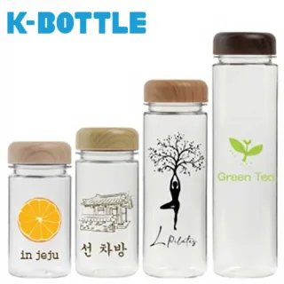 [보틀로만] 마이보틀 PET 우드 300,350ml,5