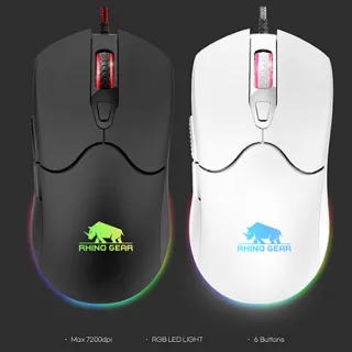 RHINO GEAR RG-GM300 RGB 유선 게이밍