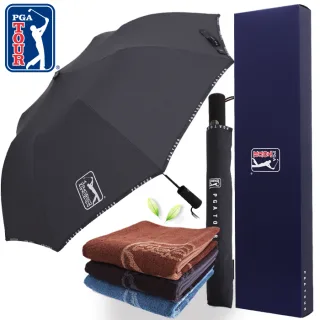PGA 2단 자동 로고바이어스+170g 죽사타올 세트