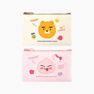 [카카오프렌즈] 슬림 플랫 파우치