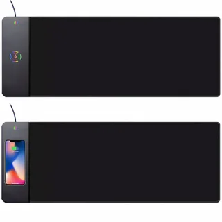 15W 초고속 무선충전 마우스 장패드 (800X300X