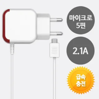 스피디 급속 5핀충전기 5V 2.1A , 9V 1.67