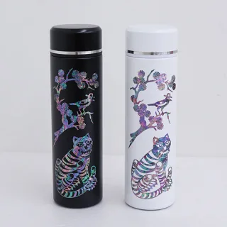 나빌레라 호작도 자개텀블러 500ml