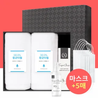 코로나 생활안심세트 VM102 (항균타올2P+손소독제1