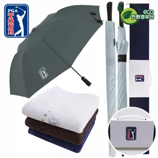 PGA 친환경그린 2단자동+70자동장우산+150g면사타
