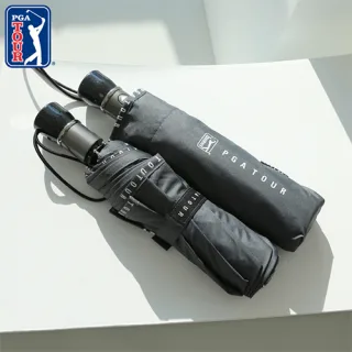 PGA 3단 로고바이어스 완전자동(3단우산)