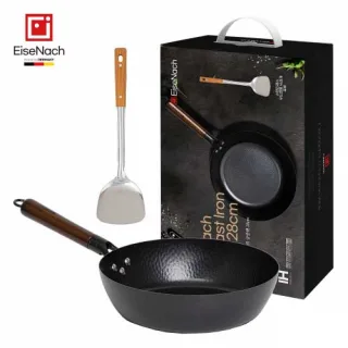 아이제나흐  무쇠 멀티 궁중팬 28cm 스텐 뒤집게 2
