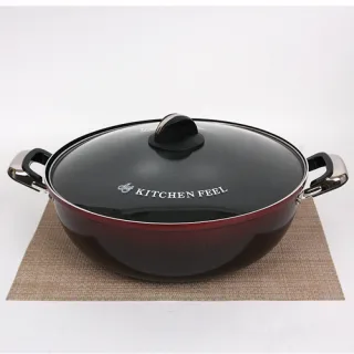 키친필 투톤대용량 멀티팬 36cm